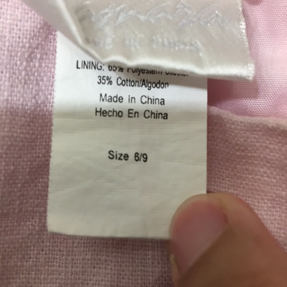 Samara pink flower dress 6-9 months - Picture 6 of 6